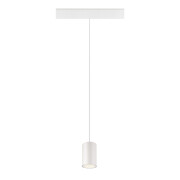 NUMINOS® XS, 48V Pendelleuchte, Pendellänge 150cm, 4000K, 20°, DALI 2, matt weiß