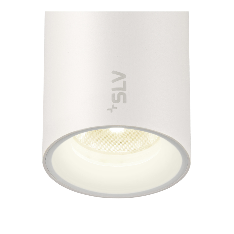 SLV NUMINOS® XS, 48V Pendelleuchte, Pendellänge 150cm, 4000K, 40°, DALI 2, matt weiß