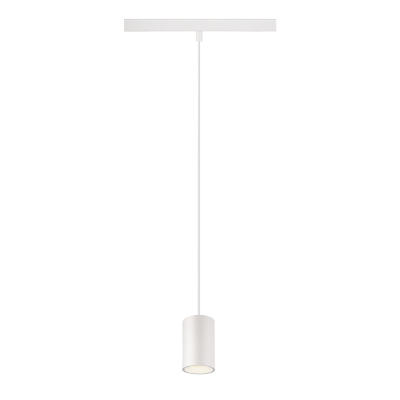SLV NUMINOS® XS, 48V Pendelleuchte, Pendellänge 150cm, 4000K, 40°, DALI 2, matt weiß
