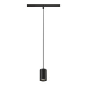 NUMINOS® XS, 48V Pendelleuchte, Pendellänge 150cm, 4000K, 55°, DALI 2, matt schwarz