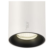NUMINOS® S, 48V Spot, rund, 4000K, 16W, DALI 2, 55°, matt weiß / matt schwarz
