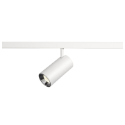 NUMINOS® S, 48V Spot, rund, 4000K, 16W, DALI 2, 20°, matt weiß / glänzend chrom