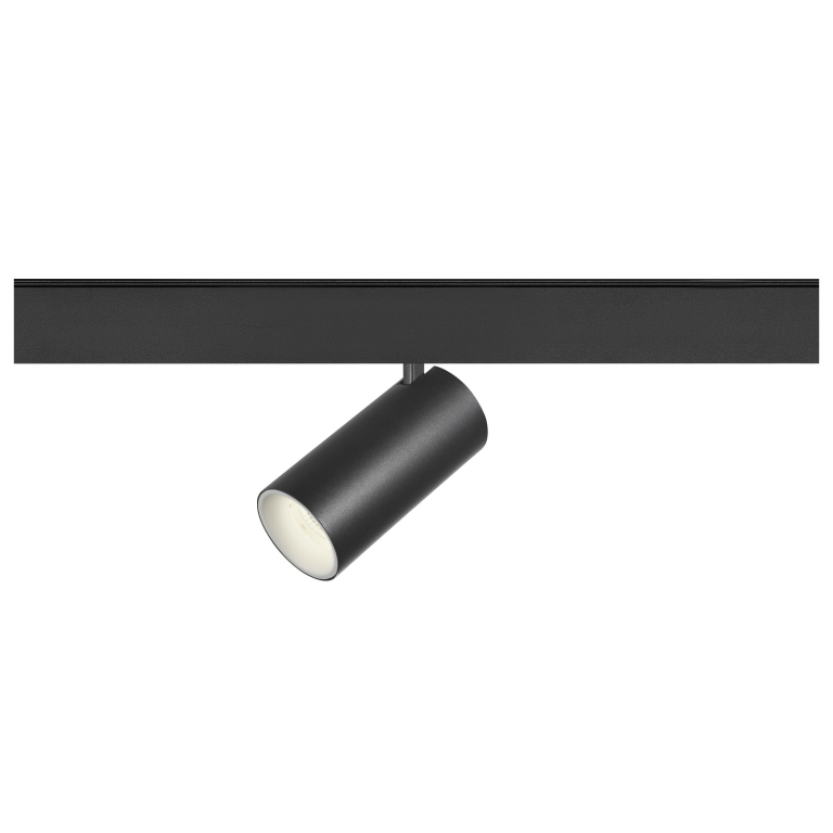 SLV NUMINOS® S, 48V Spot, rund, 4000K, 16W, DALI 2, 20°, matt schwarz / matt weiß