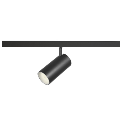 SLV NUMINOS® S, 48V Spot, rund, 4000K, 16W, DALI 2, 20°, matt schwarz / matt weiß