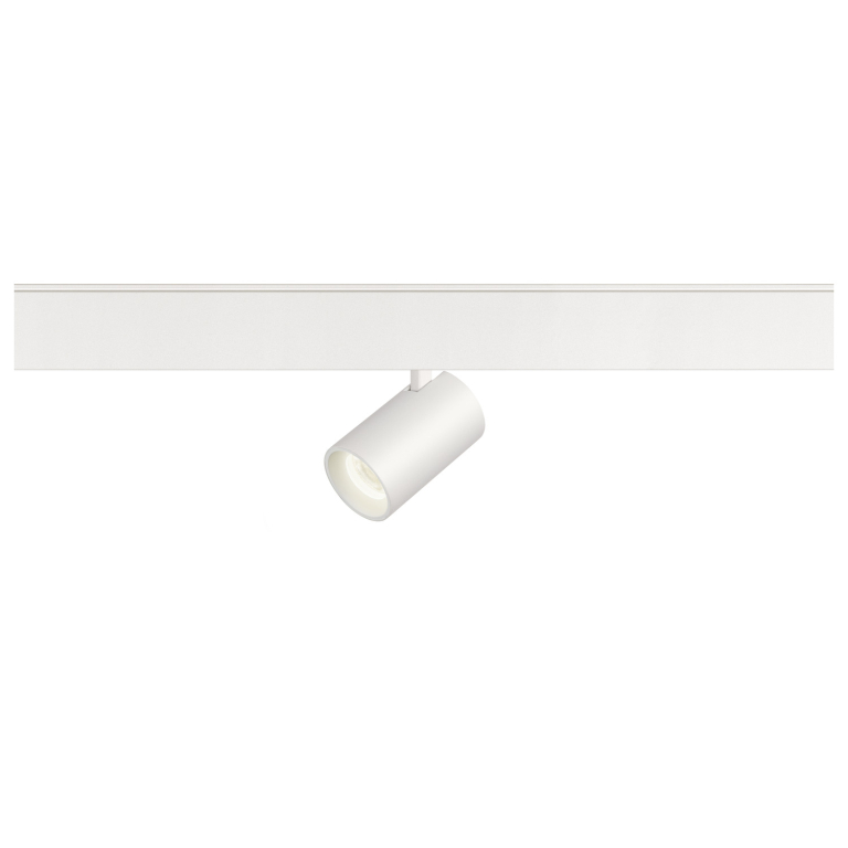SLV NUMINOS® XS, 48V Spot, rund, 4000K, 8.7W, DALI 2, 40°, matt weiß