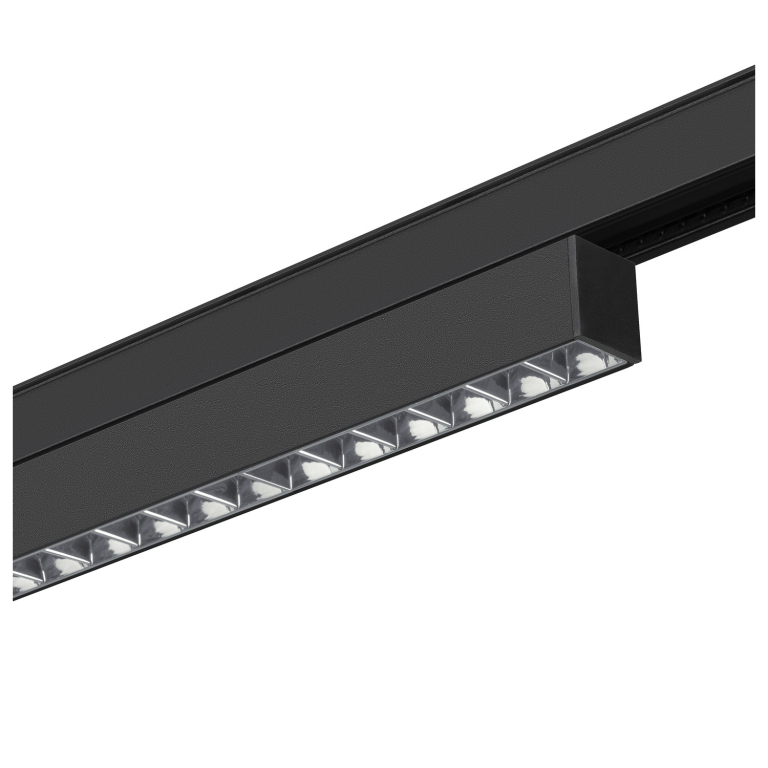 SLV IN-LINE 44, 48V Spot, Darklight Reflector, DALI, schwarz, 14W, 1250lm, 4000K, CRI90, 35°
