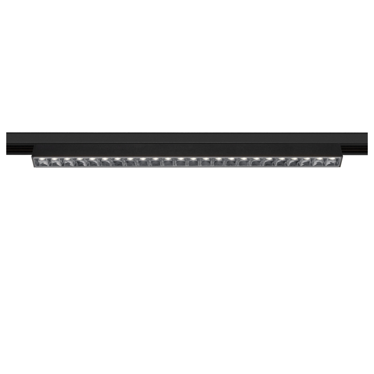 SLV IN-LINE 44, 48V Spot, Darklight Reflector, DALI, schwarz, 14W, 1250lm, 4000K, CRI90, 35°