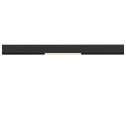 IN-LINE 22, 48V Spot, opal, DALI, schwarz, 7.3W, 680lm, 4000K, CRI90, 95°
