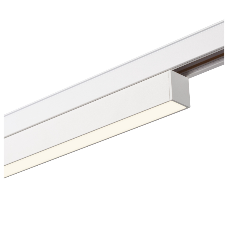 SLV IN-LINE 22, 48V Spot, opal, DALI, weiß, 7.3W, 680lm, 4000K, CRI90, 95°