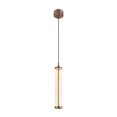 SLV QUIMERA, Pendelleuchte, Pendellänge 150cm, 2700/3000K, PHASE, dunkel kupfer