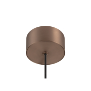 QUIMERA, Pendelleuchte, Pendellänge 150cm, 2700/3000K, PHASE, dunkel kupfer