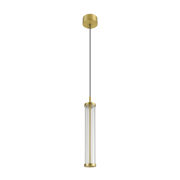 QUIMERA, Pendelleuchte, Pendellänge 150cm, 2700/3000K, PHASE, gebürstet messing