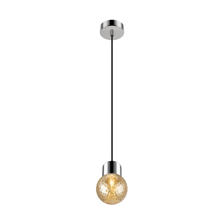 SLV VARYT, Pendelleuchte, E14, Pendellänge 150cm, 1x max. 6W, chrom