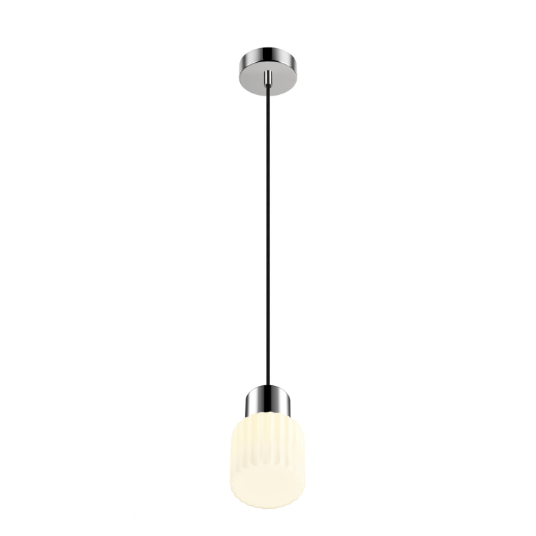 SLV VARYT, Pendelleuchte, E14, Pendellänge 150cm, 1x max. 6W, chrom