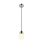 VARYT, Pendelleuchte, E14, Pendellänge 150cm, 1x max. 6W, chrom