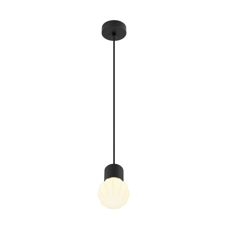 SLV VARYT, Pendelleuchte, E14, Pendellänge 150cm, 1x max. 6W, schwarz