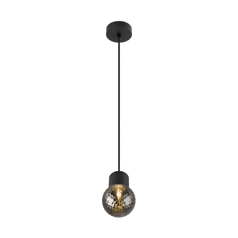 SLV VARYT, Pendelleuchte, E14, Pendellänge 150cm, 1x max. 6W, schwarz