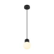 VARYT, Pendelleuchte, E14, Pendellänge 150cm, 1x max. 6W, schwarz