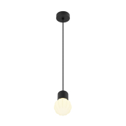 VARYT, Pendelleuchte, E14, Pendellänge 150cm, 1x max. 6W, schwarz