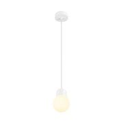 VARYT, Pendelleuchte, E14, Pendellänge 150cm, 1x max. 6W, weiß