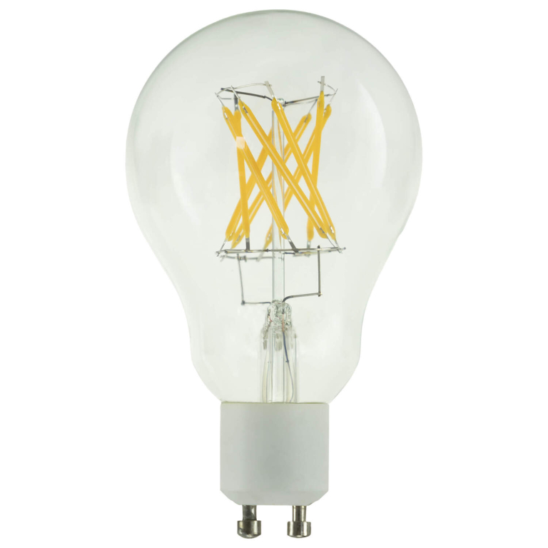 SLV LED A60 Crossed Filament, LED-Leuchtmittel, GU10, PHASE, 6,5W, 2200K