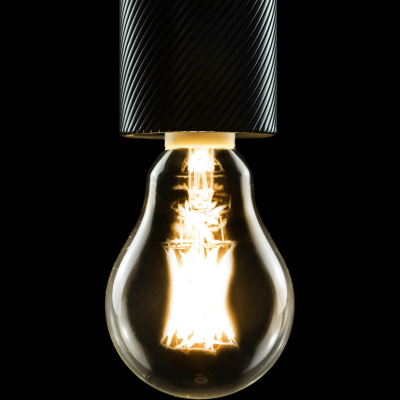 SLV LED A60 Crossed Filament, LED-Leuchtmittel, GU10, PHASE, 6,5W, 2200K