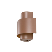 PHOTONI CYL, Wandaufbauleuchte, zylindrisch, 1x max. 13W, E27, rost