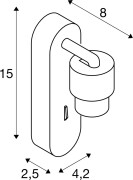 PURI 2.0 Basic, Wand- und Deckenaufbauleuchte, Schalter, rund, 1x max. 6W GU10, weiß
