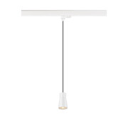 PURI 2.0 Dome, 3 Phasen  Pendelleuchte, GU10, Pendellänge 200cm, 1x max. 6W, weiß