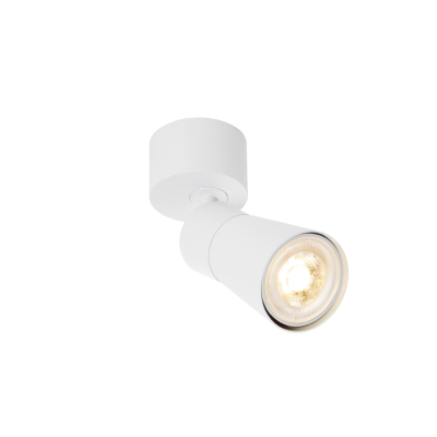 SLV PURI 2.0 Cone, Wand- und Deckenaufbauleuchte, 1x max. 6W GU10, weiß