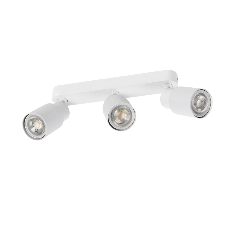 SLV PURI 2.0 Tube, Wand- und Deckenaufbauleuchte, long, 3 x max. 6W GU10, weiß