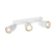 PURI 2.0 Tube, Wand- und Deckenaufbauleuchte, long, 3 x max. 6W GU10, weiß