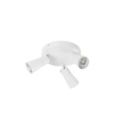 PURI 2.0 Cone, Wand- und Deckenaufbauleuchte, rund, 3 x max. 6W GU10, weiß