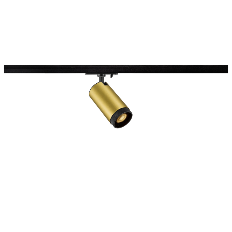 SLV GRIP! L, 1 Phasen  Spot, zylindrisch, GU10, 1x max. 6W, gold / schwarz