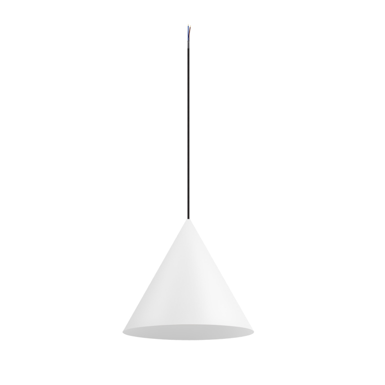 SLV MAGICO 38, Pendelleuchte, E27, Pendellänge 180cm, 1x max. 10W, matt weiß