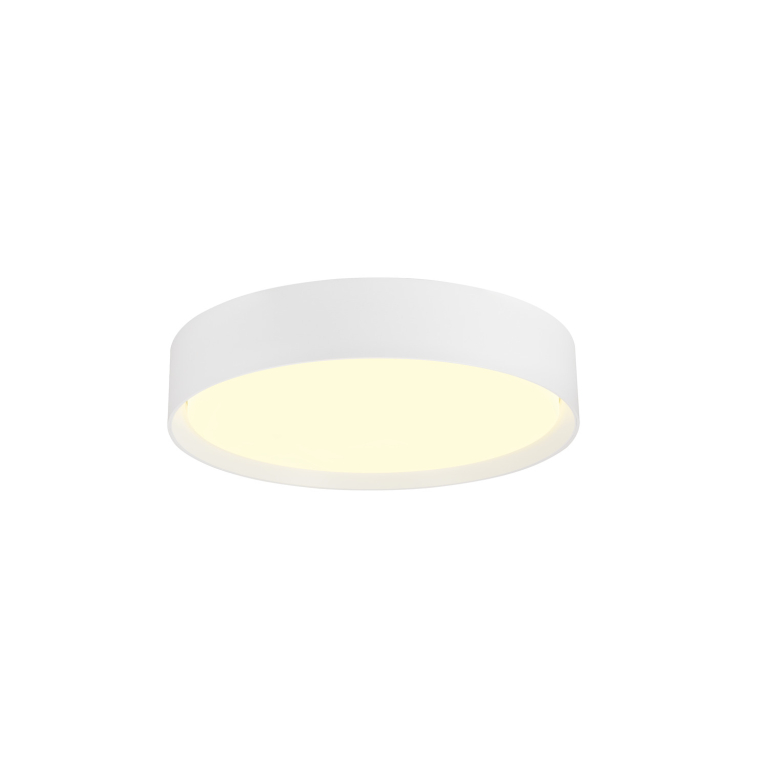 SLV DECONA, Wand- und Deckenaufbauleuchte, rund, 2700/3000K, 18W, PHASE, weiß