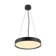 DECONA, Wand- und Deckenaufbauleuchte, rund, 2700/3000K, 23W, PHASE, schwarz