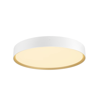 SLV DECONA, Wand- und Deckenaufbauleuchte, rund, 2700/3000K, 23W, PHASE, weiß / gold