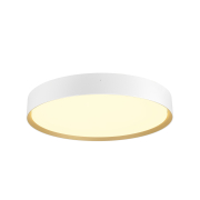 DECONA, Wand- und Deckenaufbauleuchte, rund, 2700/3000K, 23W, PHASE, weiß / gold