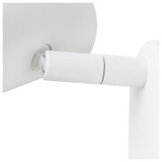 NOBLO®, Wand- und Deckenaufbauleuchte, single, rund, 2000-3000K, 8W, Dim-to-Warm, PHASE, 36°, weiß