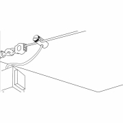 Seilsystem Stromeinspeisung 12mm max. 300W Chrom matt