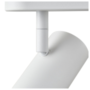 NOBLO®, Wand- und Deckenaufbauleuchte, triple, rund, 2700K, 19W, PHASE, 32°, weiß