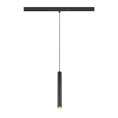 SLV GRIP! S, 48V Pendelleuchte, Pendellänge 200cm, 2000-3000 K, 29°, DALI, Dim-to-Warm, schwarz / gold