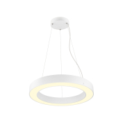 MEDO® RING 60, Pendelleuchte, Pendellänge 300cm, 3000/4000K, 110°, PHASE, weiß