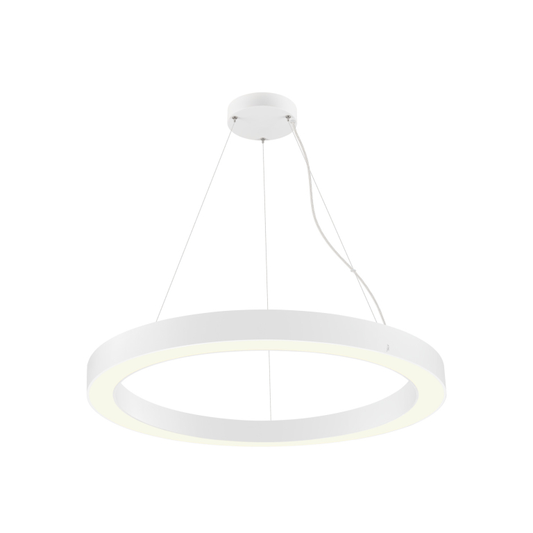 SLV MEDO® RING 90, Pendelleuchte, Pendellänge 300cm, 3000/4000K, 110°, DALI, Touch, weiß