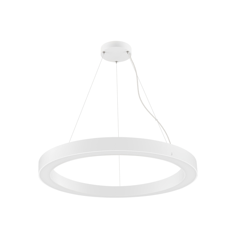 SLV MEDO® RING 90, Pendelleuchte, Pendellänge 300cm, 3000/4000K, 110°, PHASE, weiß