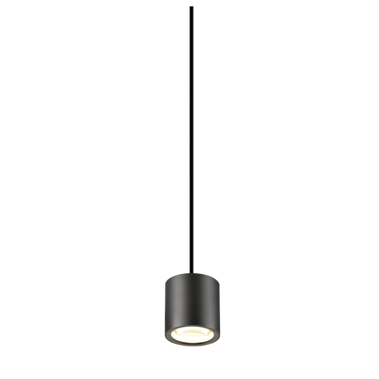 SLV OCULUS, Pendelleuchte, Pendellänge 250cm, 2000-3000K, 100°, Dim-to-Warm, PHASE, dunkel bronze