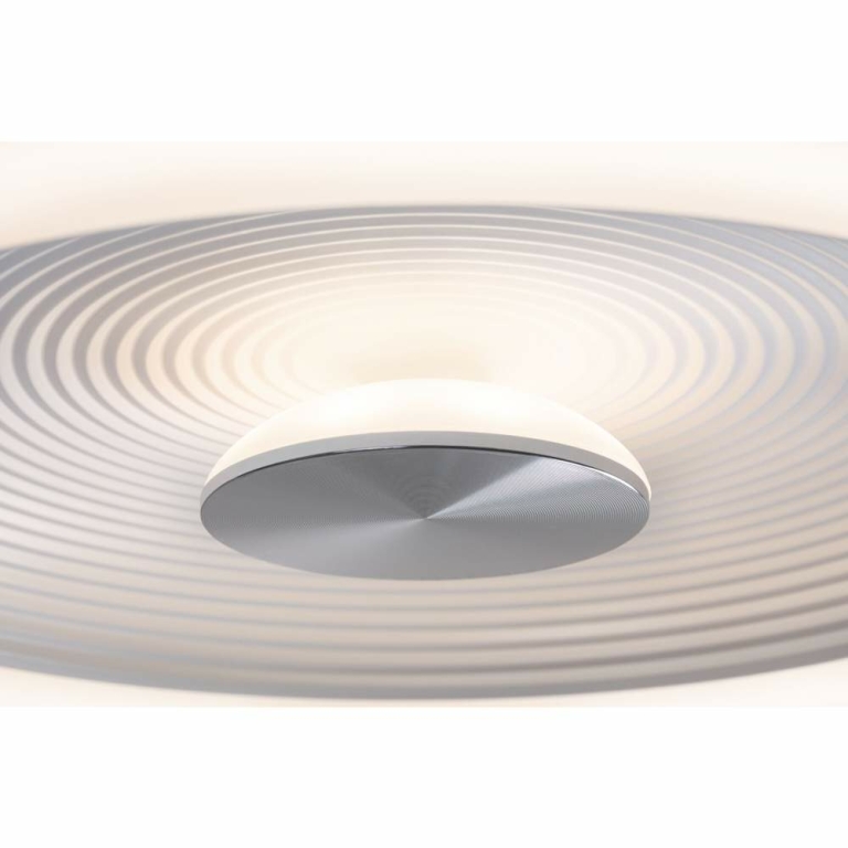 Paulmann LED Deckenleuchte Volea Weiß/Silber 470lm / 1650lm 3,5 / 1x13W IP44 3000K dimmbar
