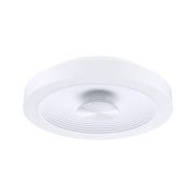 LED Deckenleuchte Volea Weiß/Silber 470lm / 1650lm 3,5 / 1x13W IP44 3000K dimmbar