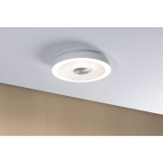 LED Deckenleuchte Volea Weiß/Silber 470lm / 1650lm 3,5 / 1x13W IP44 3000K dimmbar